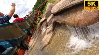 Big Bear Mountain POV 5K Back Row SCENIC Family Coaster! Dollywood, TN