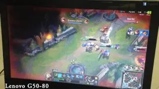 League of Legends on Lenovo G50-80 with AMD Radeon R5-230M Performance test