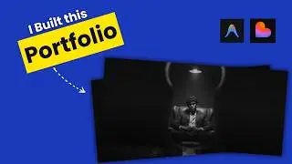I Built a Dark Theme Personal Portfolio Website Using AI (0 Code)
