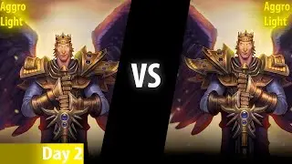Gods Unchained: Aggro Light VS Aggro Light | Aggro Light Week - Day 2