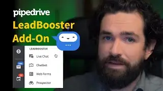 LeadBooster Demo: Pipedrive's add-on for website lead generation and qualification