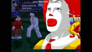 YL347 MUGEN Request: Mickey Mouse EX & Bugs Bunny Vs Ronald McDonald & Colonel Sanders