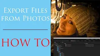 How To Export Videos and Photos from Photos Application on a Mac