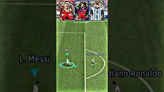 Messi vs Ronaldo vs Neymar | Dribble Challenge 🤯🔥#efootball #pes2021 #shorts
