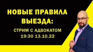Постановление 1044: как выехать из Украины во время военного положения. Мобилизация(стрим 13.10.22)