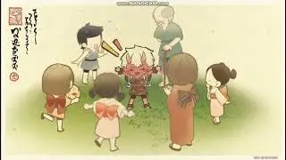 (Genshin Impact Cutscene) Blue Oni and Crimson Oni got feared and causing trouble.