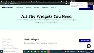 All Elementor Widgets ( Pro+ Free )+  Elements  Explanation Series 2023- Elementor Elements Tutorial