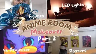 ✨BUILDING THE ANIME ROOM OF MY DREAMS! ✨- PART 2