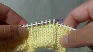 How to knit SSK (Slip, Slip, Knit) - Left leaning drease