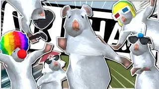 RAT DANCE TAKES OVER VRCHAT - VRChat (Funny Moments)