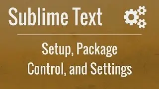 Sublime Text Package Manager - Sublime Text Package Control