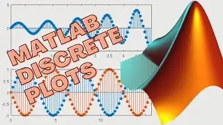 How to plot discrete time signals in MATLAB to code for signal sampling?