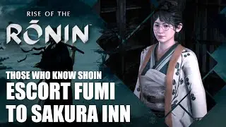 Escort Fumi to the Sakura Inn in Rise of the Ronin (PS5)