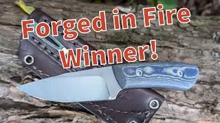 Custom EDC Fixie from Bladeshow! Made by a Forged in Fire Winner - Edge Knifeworks Mini Ronin
