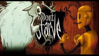 Don't Starve - Deerclops Boss Battle, Melee Range!!!