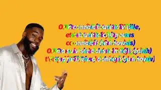 TAYC - Salomé (lyrics & paroles) @Tayc