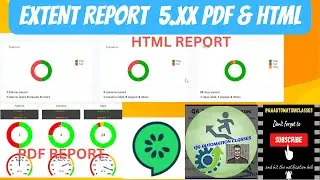 Extent Report with Screenshots in Cucumber | Generate Extent HTML and PDF Report