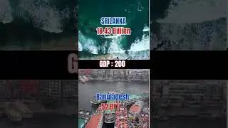 Bangladesh vs Srilanka GDP Comparison 2023
