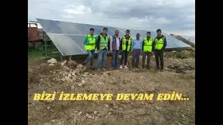 10hp 7.5kw güneş panelli tarımsal sulama sistemi güneş panelleri.