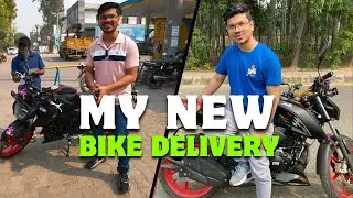 Finally my new Bike 😍 | Taking Delivery of my new Apache RTR 160 4V Special Edition