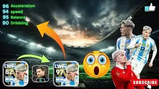 How To Train Alejandro Garnacho In efootball [efootball] #pes
