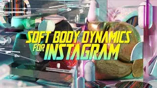 Soft Body Dynamics Animation in Cinema 4D