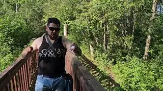 Гряда с трудновыговариваемым названием - Вярямянселькя! Её лучше покорять на средствах мобильности!