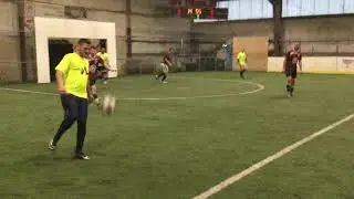 Leather-man soccer game 2nd half