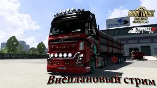 Вечерний чилл с Вендеттой в ets2 truckers MP  под чиловую музку #стрим #вендетта