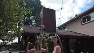 Nude Workshop With Sasha and Gina in the Green Garden
