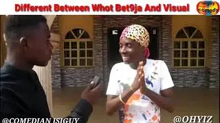 different between whot bet9ja and visual