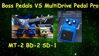 Boss Pedal Analog VS VST MultiDrive Pedal Pro Audified  / Boss BD-2 VST Boss MT-2 VST Boss SD-1 VST