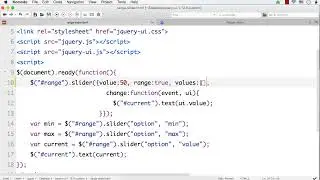 jQueryUI - Widget Slider 3 - Range Slider