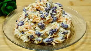 This Salad immediately became our FAVORITE! I take a JAR OF BEANS AND COOK IT IN 10 MINUTES !