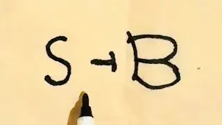 How to Draw a Rabbit from Letter BTS Very Easy