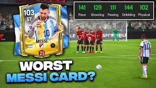 I Tried Lionel Messi STRIKER - The Worst Messi Card in FC Mobile!?