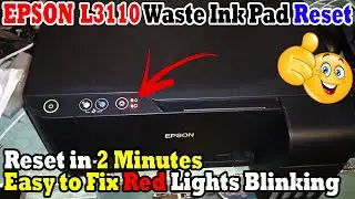 Epson L3110 Service Required Solution