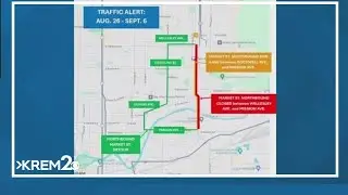 Two construction projects to impact Spokane drivers starting Thursday, August 22
