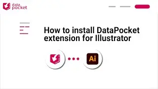 How to install the DataPocket extension in Adobe Illustrator