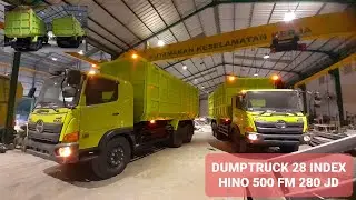 BEGINI PROSES PEMBUATAN DUMP TRUCK DI KAROSERI‼️