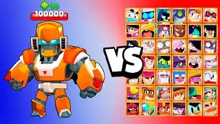 Boss BO VS All Brawlers | Brawl Stars Battle
