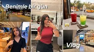 BENİMLE BİR GÜN VLOG☀️|beraber hazırlanalım,makyaj+kombin,bolca gezelim🫶|~Elif Naz Ergün