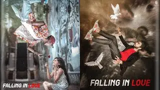 PicsArt Falling in Love Concept Photo Editing Tutorial in PicsArt and Lightroom