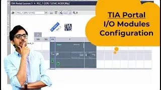 TIA Portal - I/O Modules Configuration (Urdu/Hindi)