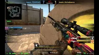 CSGO 4 kills on mirage for t3h win