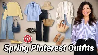Recreating Spring Pinterest Outfits *With Pieces You Already Own*