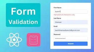 React Hook Form | React Form Validation | React Hook Form v7 | Tailwind CSS Form React Js