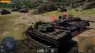 War Thunder Разваливаю кабины тиграм на Т-44-122