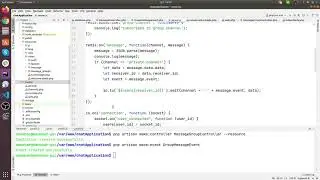 Chat App Tutorial with Laravel 7 & Socket.IO - Part 15 (Real time group chat)