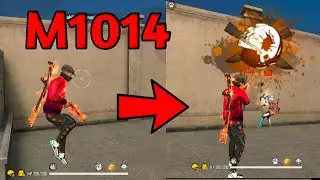 COMO LEVANTAR MIRA CON LA M1014 EN FREE FIRE / TRUCO PARA DAR TODO A LA CABEZA   / 2021 /